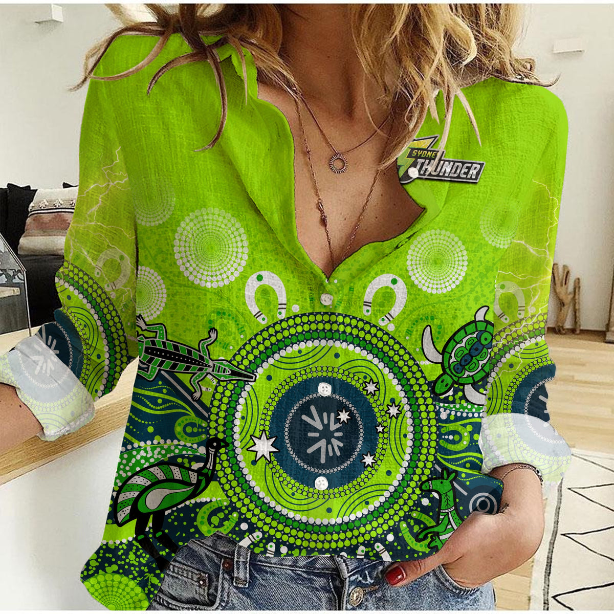 sydney-thunder-women-casual-shirt-cricket-aboriginal