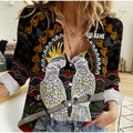 custom-personalised-australia-valentine-women-casual-shirt-aboriginal-couple-cockatoos-my-love