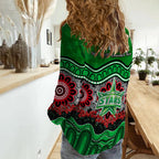 stars-cricket-anzac-women-casual-shirt-melbourne-poppy-aboriginal-camouflage