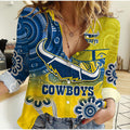 custom-personalised-cowboys-rugby-women-casual-shirt-aboriginal-boomerang-go-premiers-north-queensland