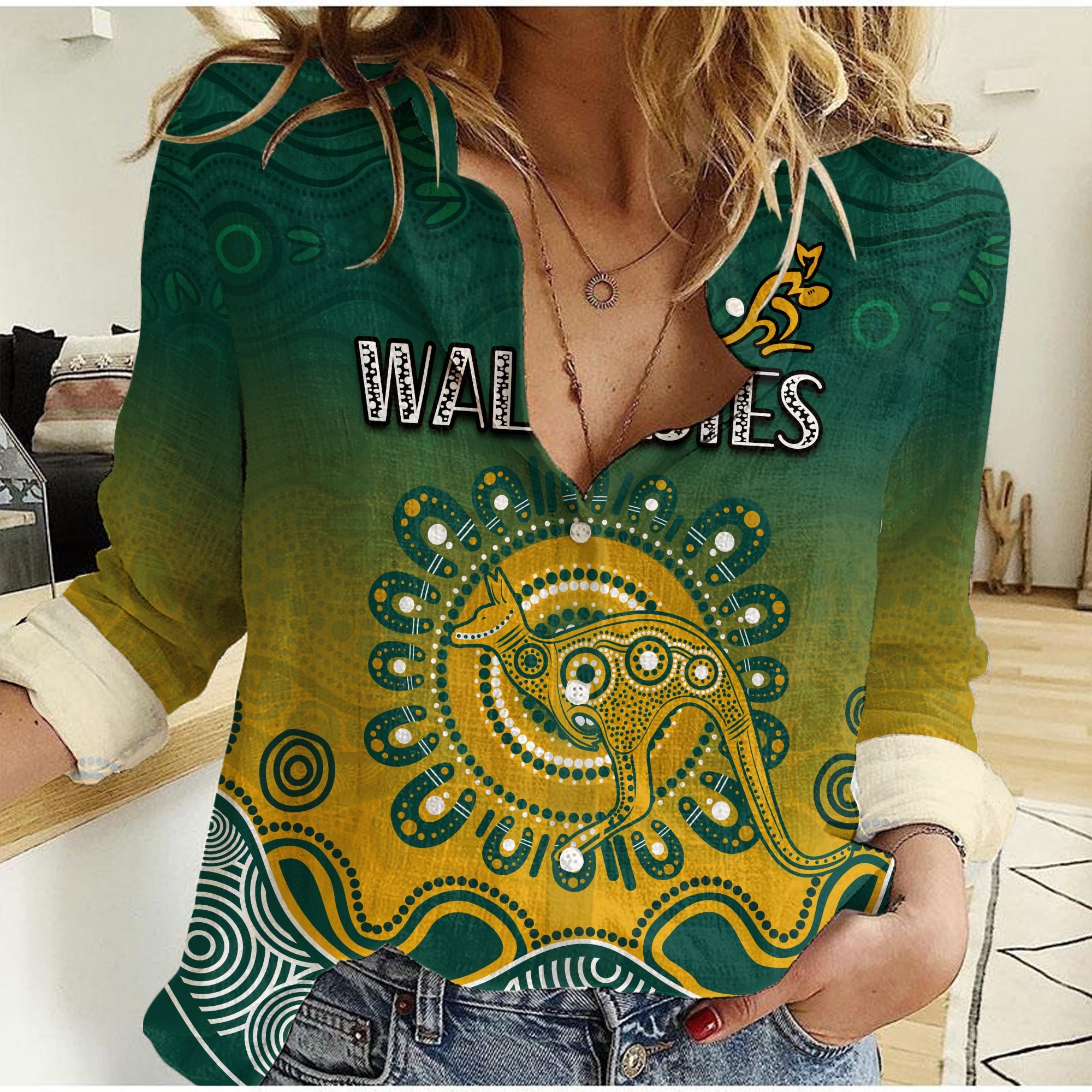 wallabies-rugby-australia-women-casual-shirt-aboriginal