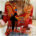 custom-text-and-number-gold-coast-football-anzac-2023-women-casual-shirt-suns-aboriginal-mix-poppy-camouflage