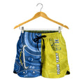 custom-personalised-cowboys-rugby-women-shorts-aboriginal-boomerang-go-premiers-north-queensland