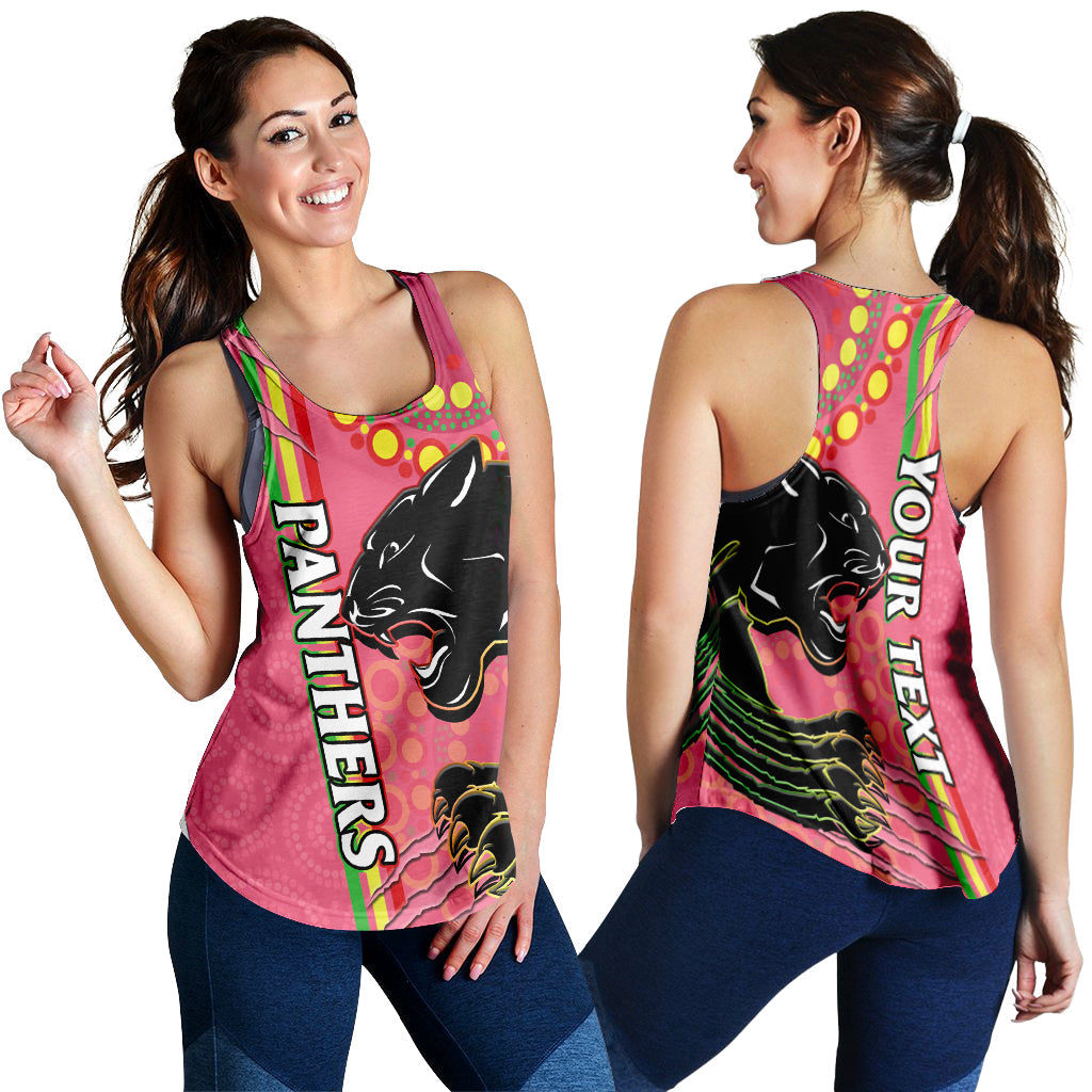 custom-personalised-panthers-rugby-women-racerback-tank-the-mountain-men-aboriginal-art-dynamic-pink-version