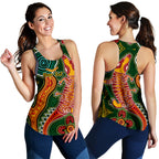 custom-personalised-aboriginal-art-crocodile-women-racerback-tank-you-are-number-one