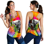custom-personalised-australia-koala-aboriginal-women-racerback-tank-rainbow-tie-dye-merry-christmas
