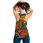 australia-lizard-and-sun-women-racerback-tank-aboriginal-art-speical