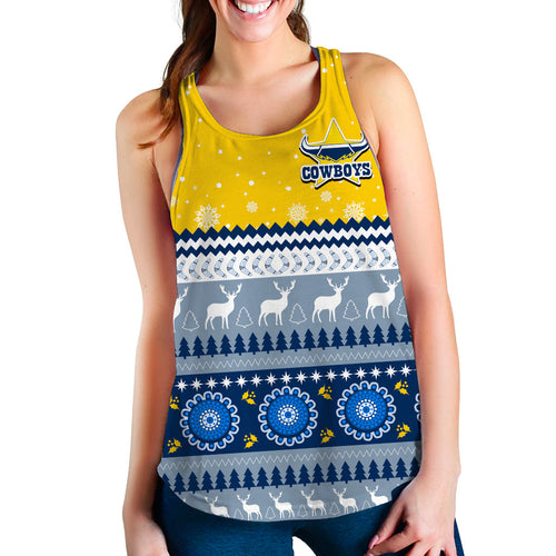 cowboys-aboriginal-women-racerback-tank-christmas-north-queensland