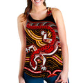 aboriginal-art-lizard-women-racerback-tank-you-are-number-one