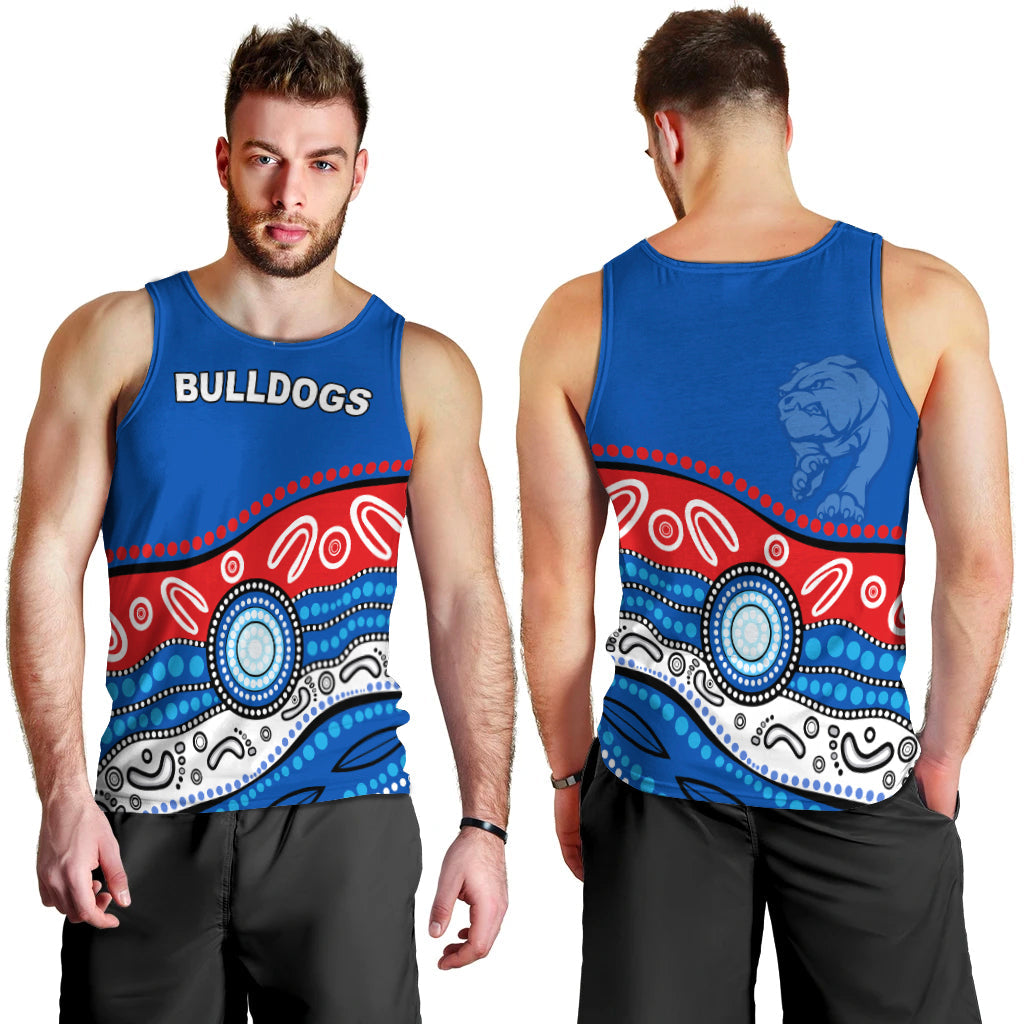bulldogs-indigenous-men-tank-top-western