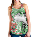 Rabbitohs Indigenous Women Racerback Tank Simple White - Vibe Hoodie