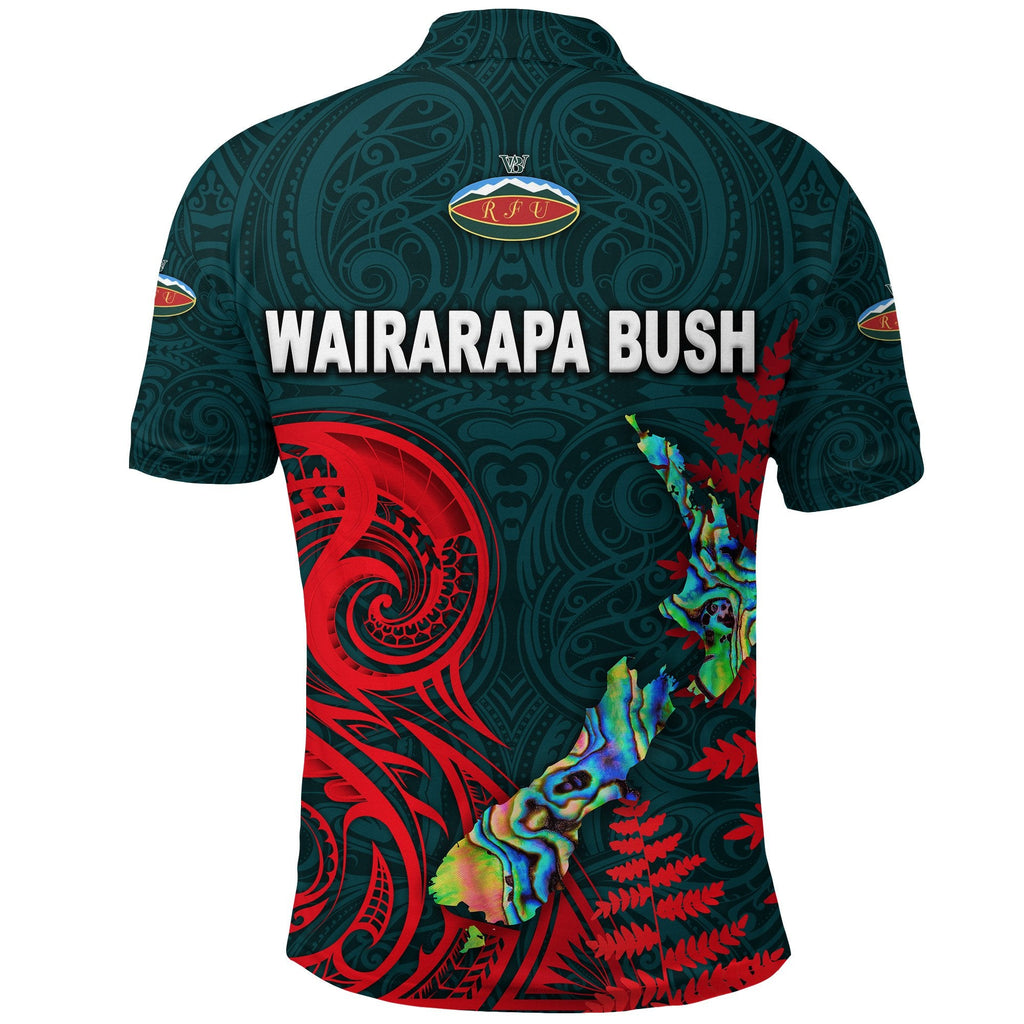 custom-personalised-maori-wairarapa-bush-rugby-polo-shirt-new-zealand-silver-fern