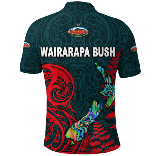 custom-personalised-maori-wairarapa-bush-rugby-polo-shirt-new-zealand-silver-fern