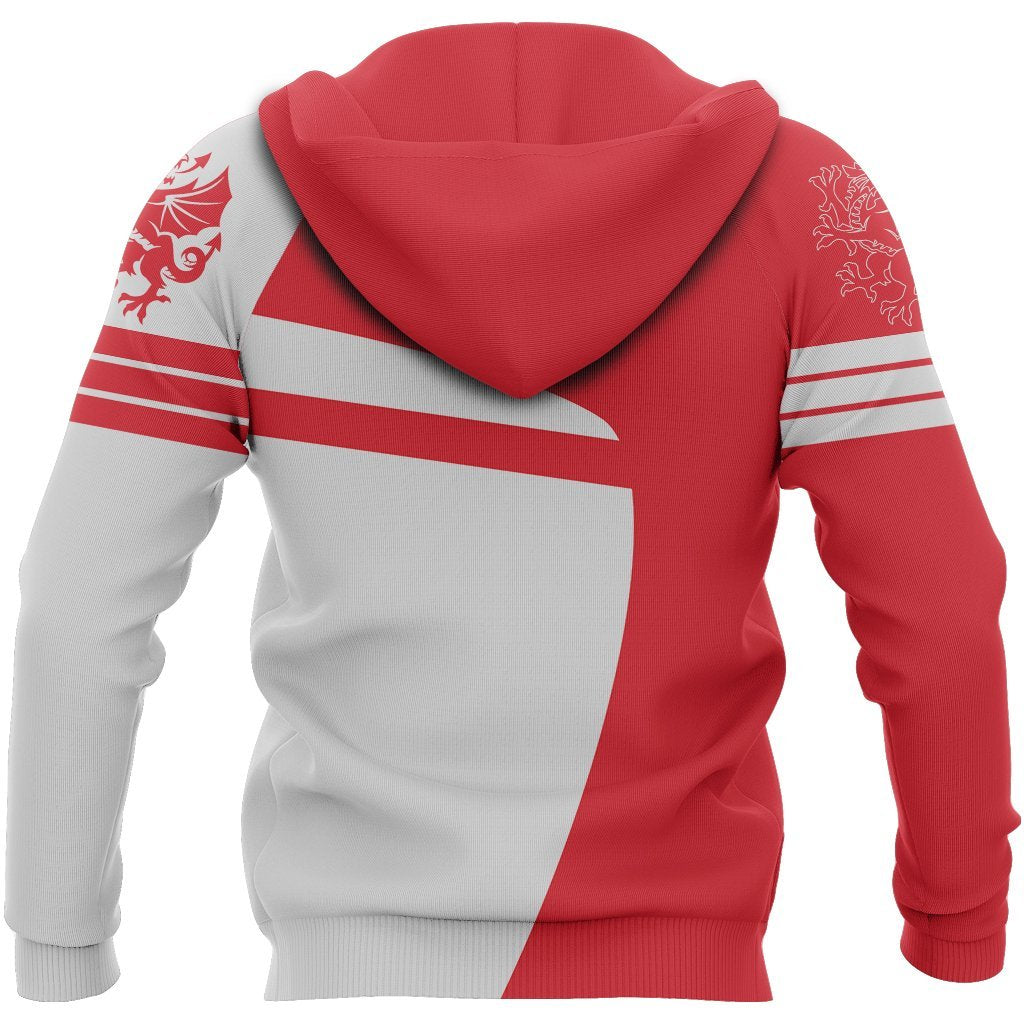 Wales Sport Red Hoodie - Premium Style