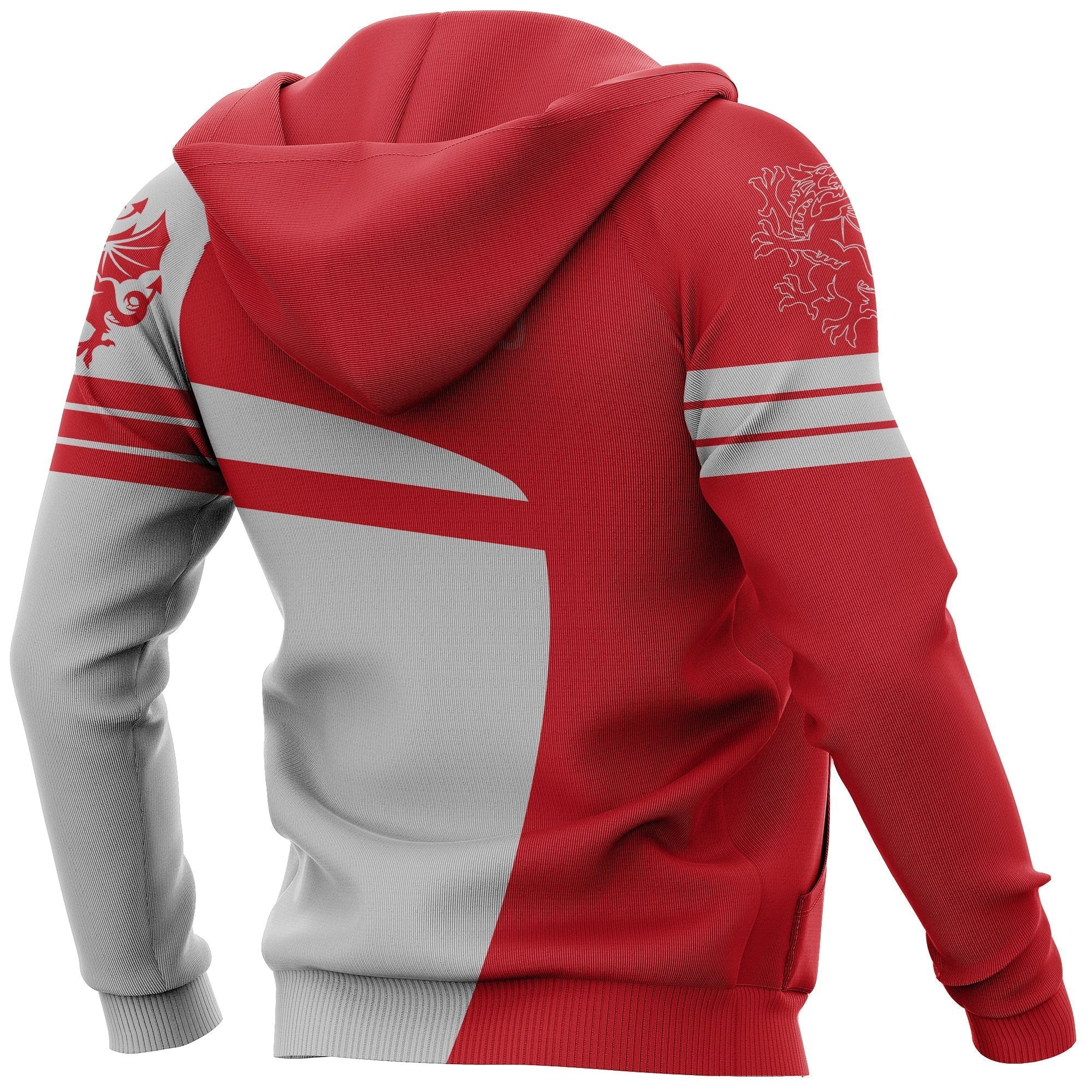 Wales Sport Red Hoodie - Premium Style