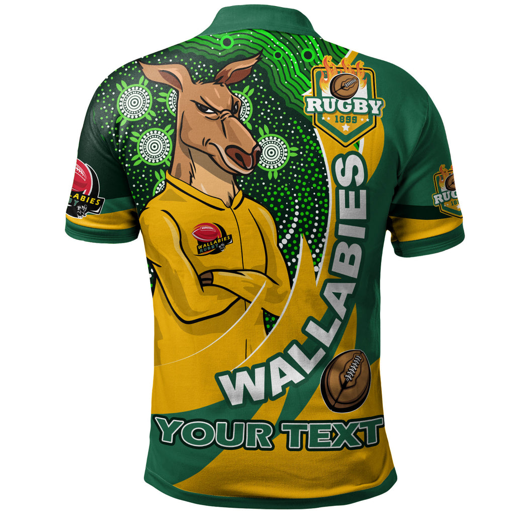 wallabies-rugby-polo-shirt-custom-kangaroo-rugby-ball-aboriginal-curve-style-polo-shirt