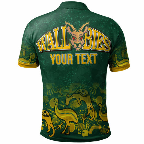 wallabies-rugby-polo-shirt-custom-wallabies-aboriginal-with-animals-polo-shirt