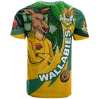 wallabies-rugby-t-shirt-custom-kangaroo-rugby-ball-aboriginal-curve-style-t-shirt