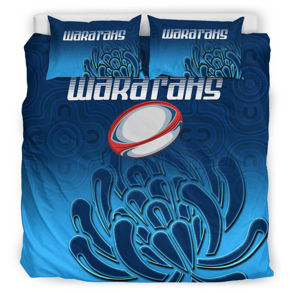 waratahs-rugby-bedding-set-custom-australian-native-flowers-bedding-set-1