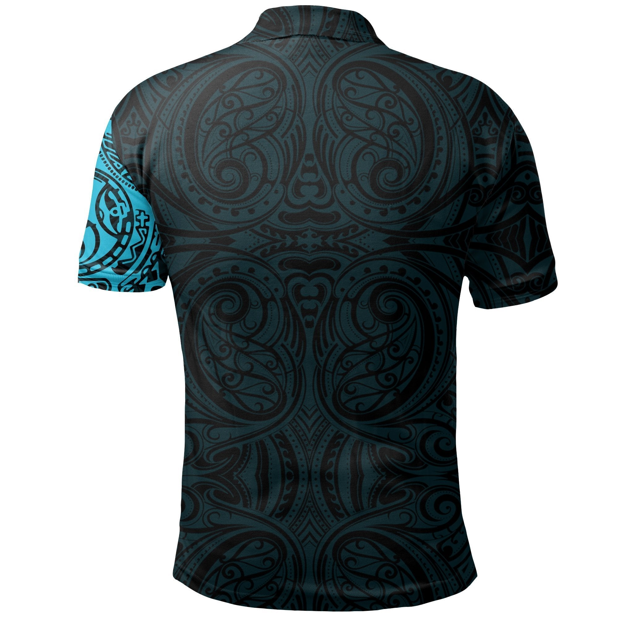 new-zealand-maori-polo-shirt-maori-warrior-tattoo-golf-shirts-blue
