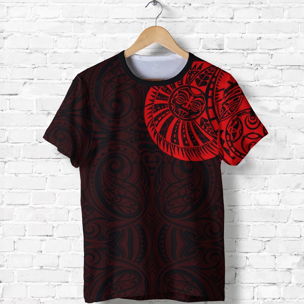 new-zealand-maori-t-shirt-maori-warrior-tattoo-shirt-red