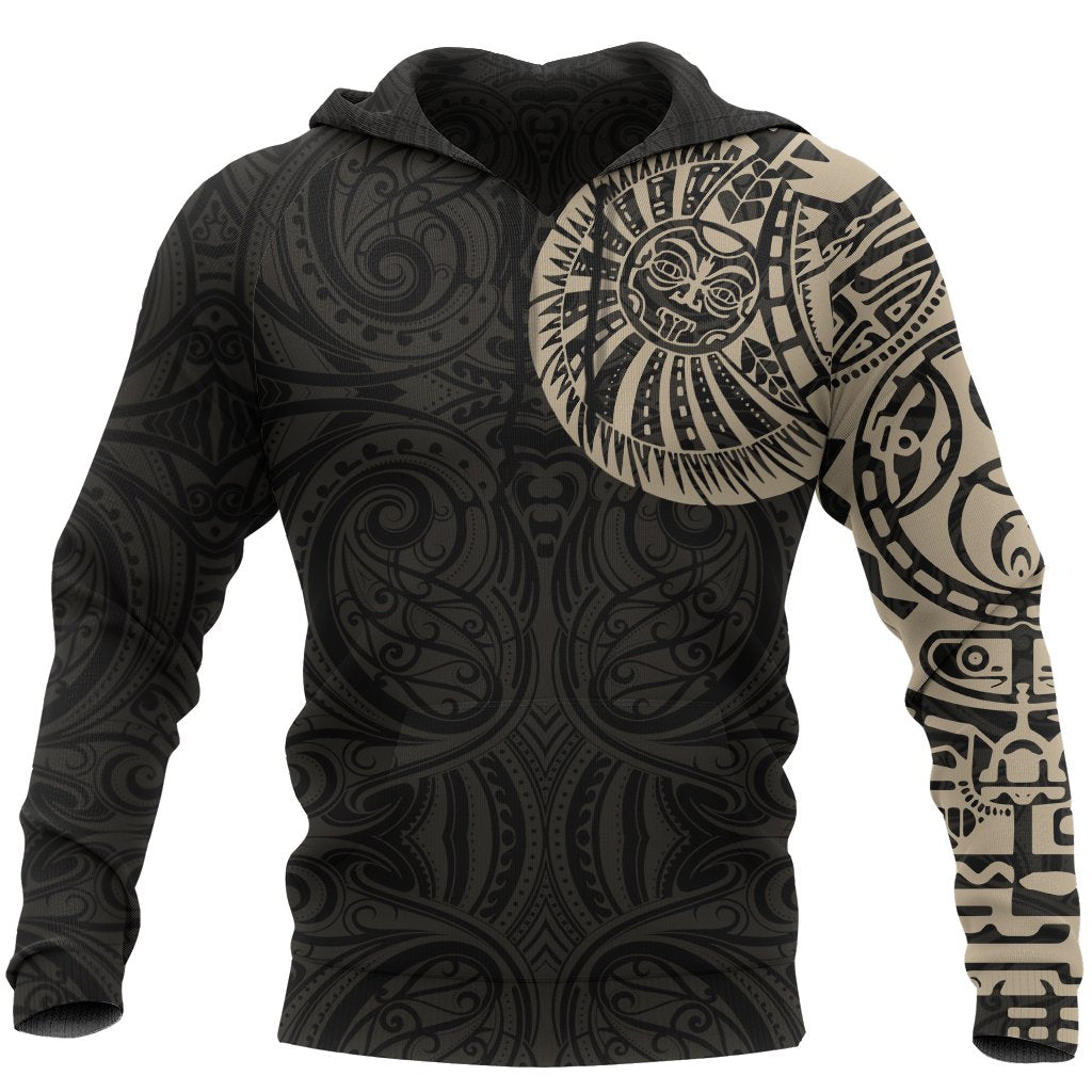 new-zealand-maori-hoodie-maori-warrior-tattoo-pullover-hoodie-tan-1