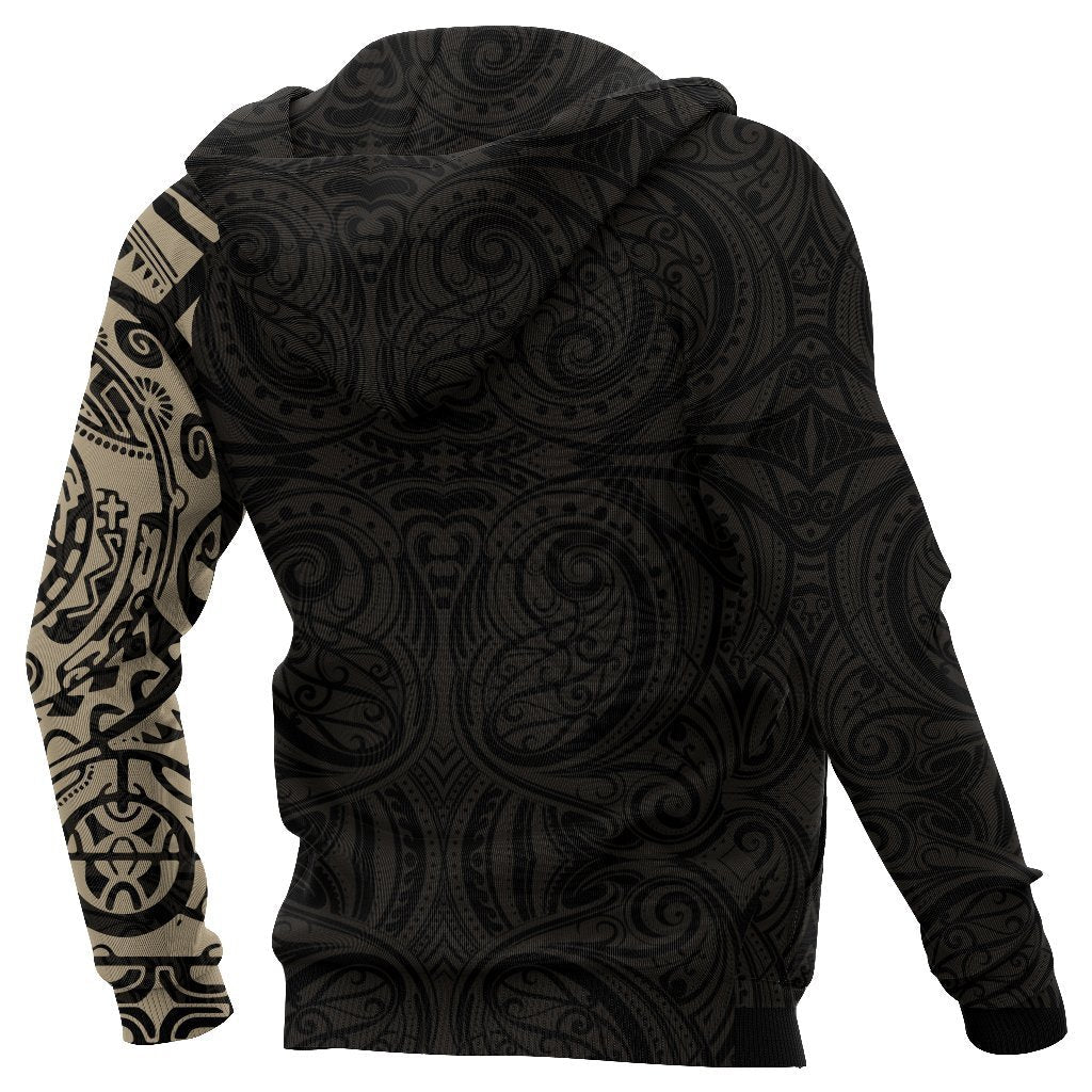 new-zealand-maori-hoodie-maori-warrior-tattoo-pullover-hoodie-tan-1