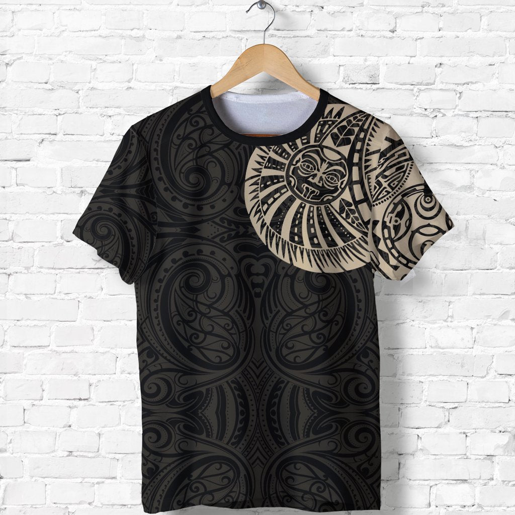 new-zealand-maori-t-shirt-maori-warrior-tattoo-shirt-tan
