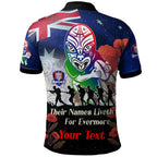 warriors-rugby-polo-shirt-custom-remember-them-red-poppy-flowers-polo-shirt