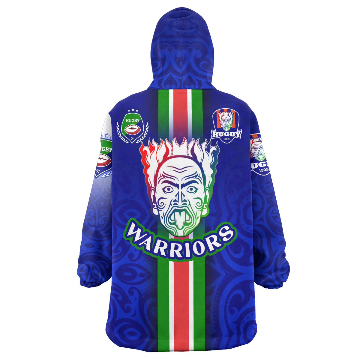 warriors-rugby-snug-hoodie-custom-warriors-rugby-ball-maori-patterns-sport-style-oodie-blanket