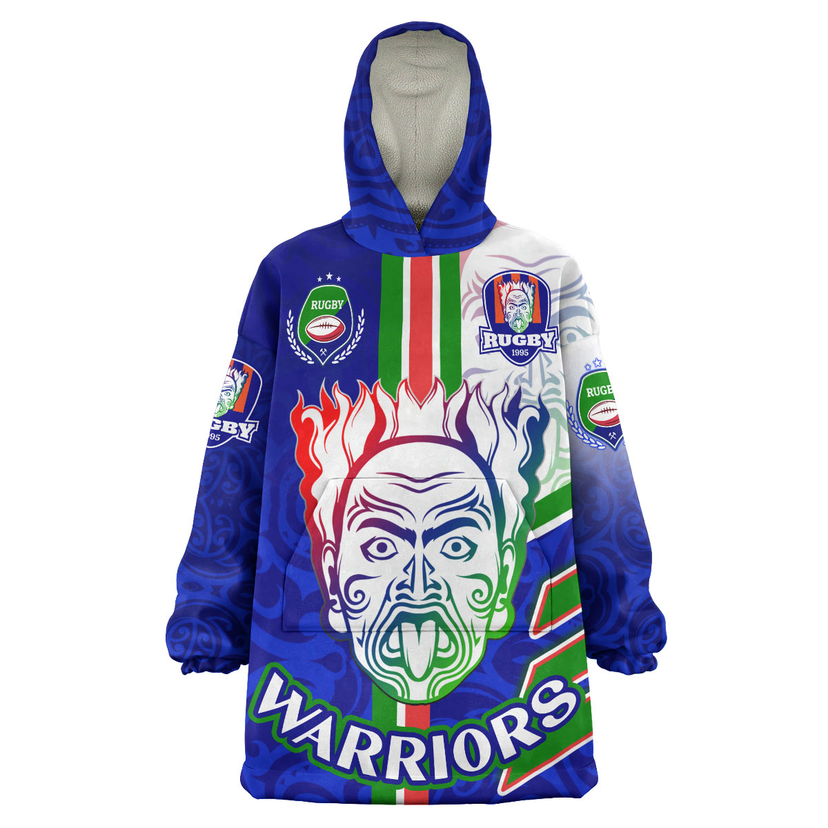 warriors-rugby-snug-hoodie-custom-warriors-rugby-ball-maori-patterns-sport-style-oodie-blanket