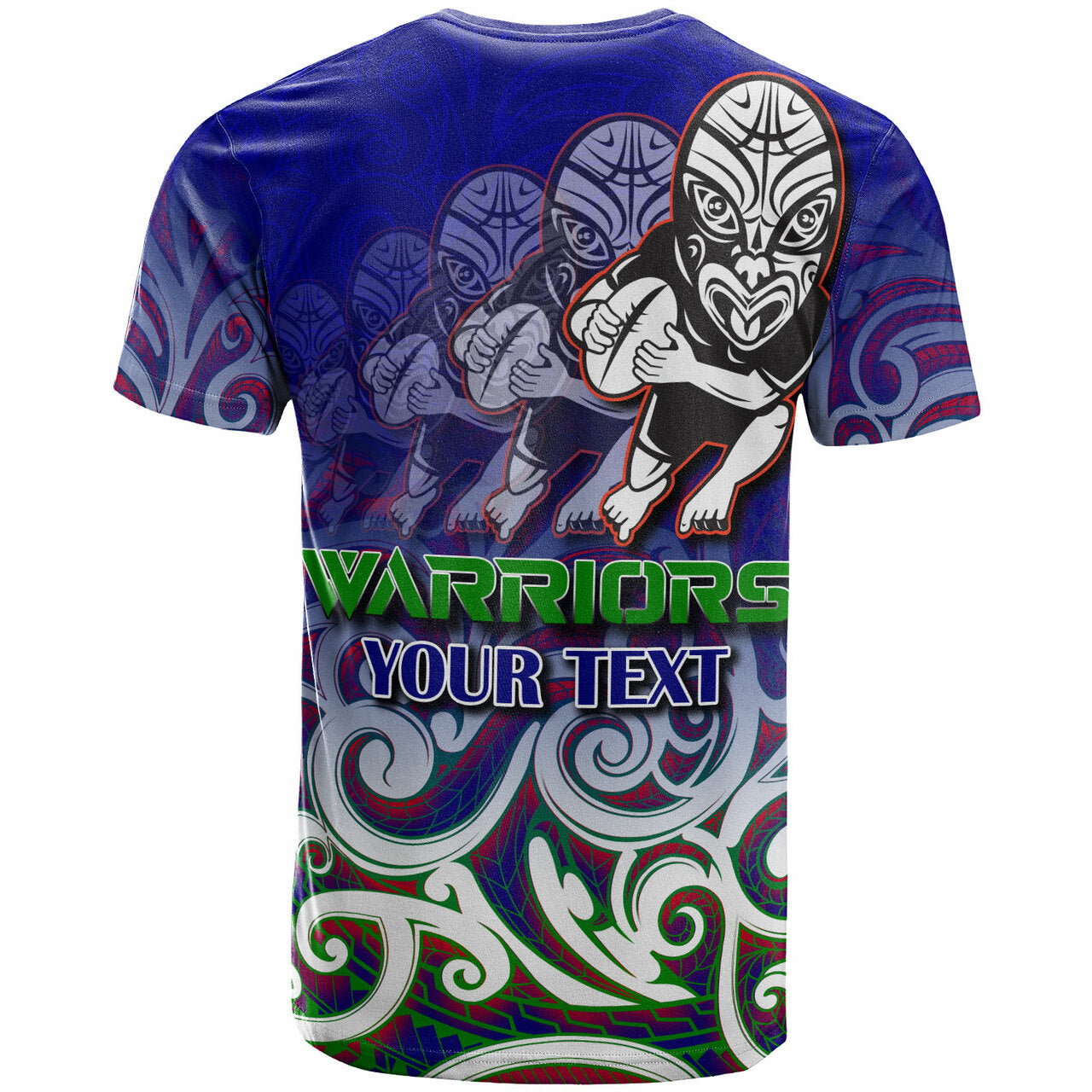warriors-rugby-t-shirt-custom-warriors-ruby-maori-patterns-t-shirt