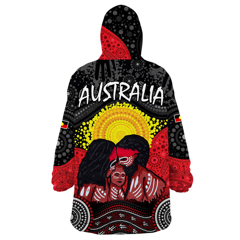 australia-indigenous-aboriginal-family-wearable-blanket-hoodie