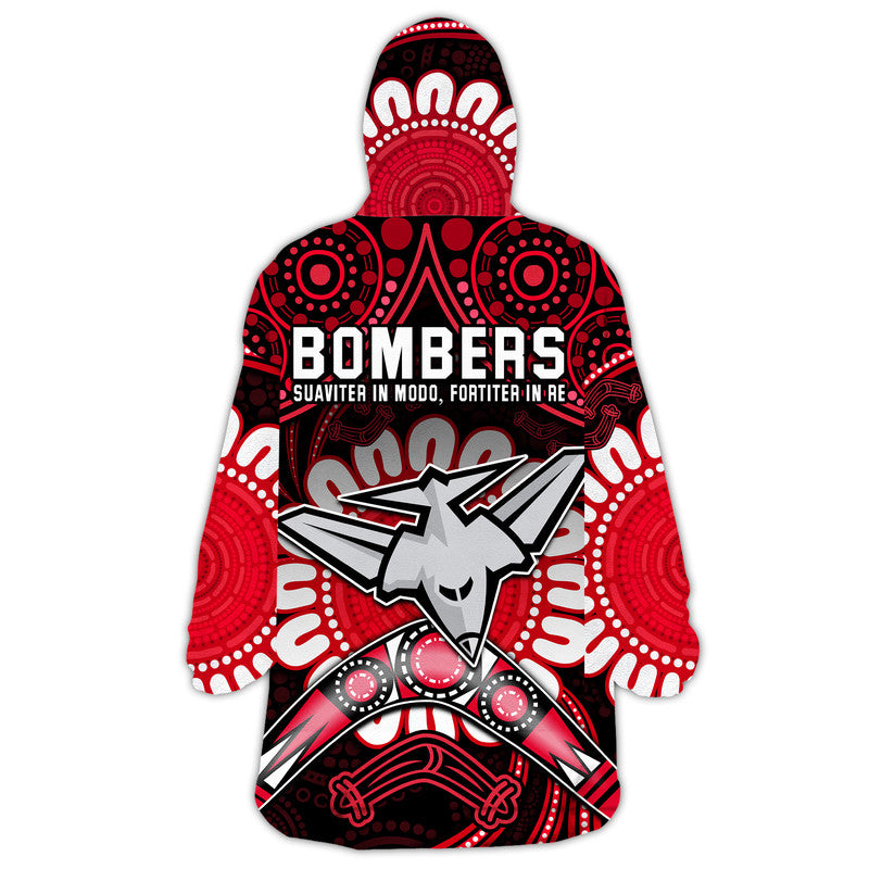 bombers-football-wearable-blanket-hoodie-boomerang-indigenous-dots