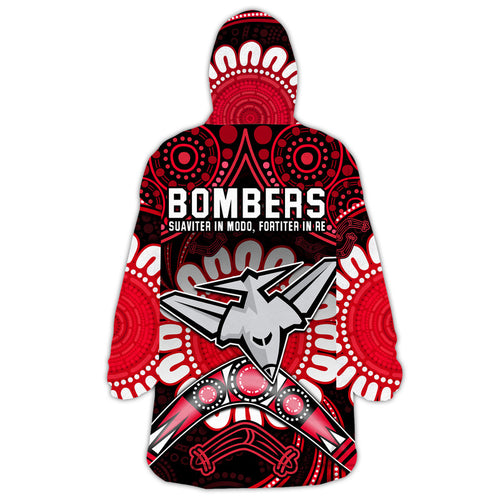 bombers-football-wearable-blanket-hoodie-boomerang-indigenous-dots
