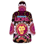 brisbane-lions-football-wearable-blanket-hoodie-boomerang-indigenous-dots