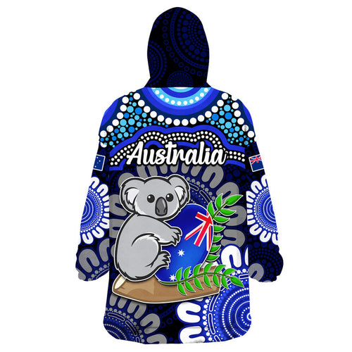 australia-koala-aboriginal-wearable-blanket-hoodie-koala-hugging-rugby-ball-blue