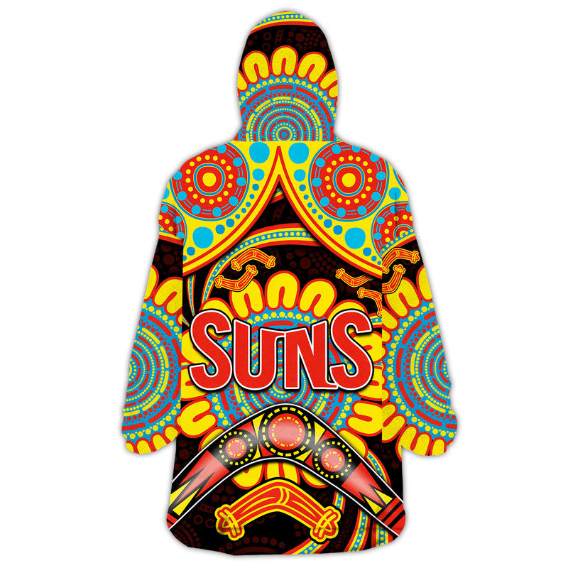 suns-football-wearable-blanket-hoodie-boomerang-indigenous-dots