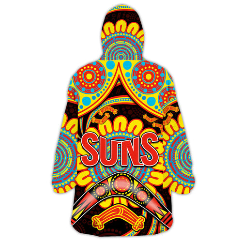 suns-football-wearable-blanket-hoodie-boomerang-indigenous-dots