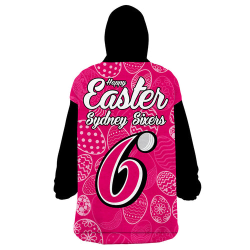 sydney-sixers-cricket-happy-easter-day-wearable-blanket-hoodie-simple-style