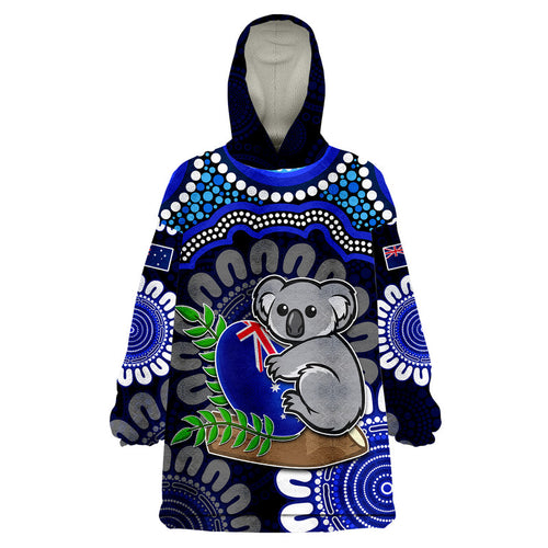 australia-koala-aboriginal-wearable-blanket-hoodie-koala-hugging-rugby-ball-blue