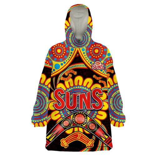 suns-football-wearable-blanket-hoodie-boomerang-indigenous-dots
