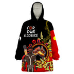 naidoc-2023-indigenous-wearable-blanket-hoodie-australia-map-with-golden-wattle