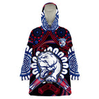 custom-personalised-western-bulldogs-football-wearable-blanket-hoodie-boomerang-indigenous-dots