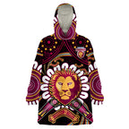 brisbane-lions-football-wearable-blanket-hoodie-boomerang-indigenous-dots
