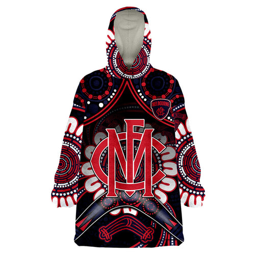 demons-football-wearable-blanket-hoodie-boomerang-indigenous-dots