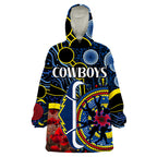 custom-personalised-cowboys-rugby-anzac-wearable-blanket-hoodie-aboriginal-military-and-poppy-flowers
