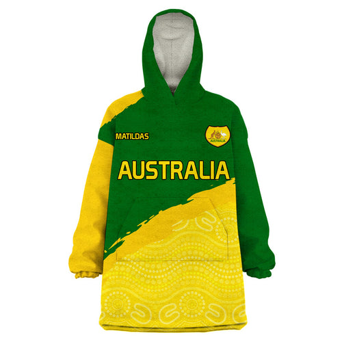 custom-personalised-australia-soccer-wearable-blanket-hoodie-world-cup-football-matildas-female-socceroos
