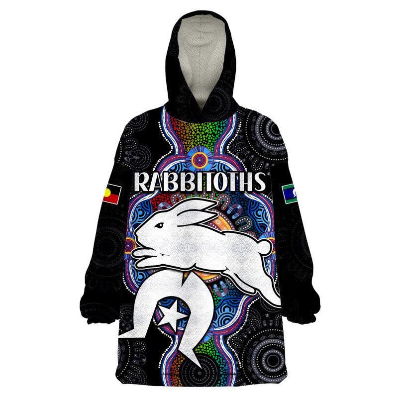 rabbitoths-naidoc-week-2022-wearable-blanket-hoodie-indigenous