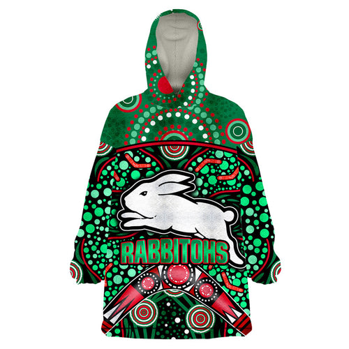 south-sydney-indigenous-rabbitohs-dot-art-style-wearable-blanket-hoodie